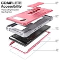 thumbnail image 4 of FITO For Google Pixel 6 Case, Phone Case with Screen Protector and Kickstand (Pink), 4 of 7