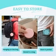 thumbnail image 5 of 4Pcs Silicone Foldable Travel Cup Heat Resistant Foldable Water Cup Reusable Folding Silicone Mug Easy to Clean for Picnic, 5 of 10