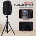 thumbnail image 3 of Sistema PA portátil Pyle PPHP1049KT 1000W Bluetooth de 2 vías, 3 of 7