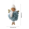 thumbnail image 3 of Xihbxyly Artículos En Oferta Hoy Nuevo Colgante de Muñeco de Nieve de Tela con Forma de Ángel de Peluche Navideño, Decoración para Árbol de Navidad, 3 of 6