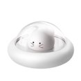 thumbnail image 3 of fastboy Veilleuse LED Rechargeable Portable pour Chambre de Bébé, Commande Tactile, Veilleuse à Intensité Réglable, Table de Nuit, Chambre de Bébé, Lampe Mignonne Blanche, 3 of 6