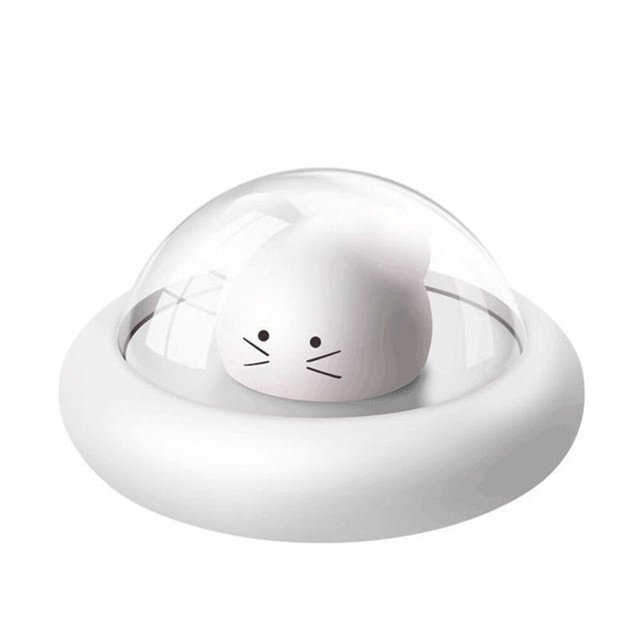 Advancent Luz nocturna LED recargable, habitación de bebé portátil, luz nocturna regulable, lámpara bonita para guardería, suministros de decoración Iluminación y accesorios Blanco Advancent HA061046-03B