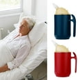 thumbnail image 5 of QHUDLV Adult Sippy Cup for Elderly Spill Proof with Straw, Elderly Water Cup, Nursing Handle & Cup Lid, Steel Dyspha with, 5 of 9