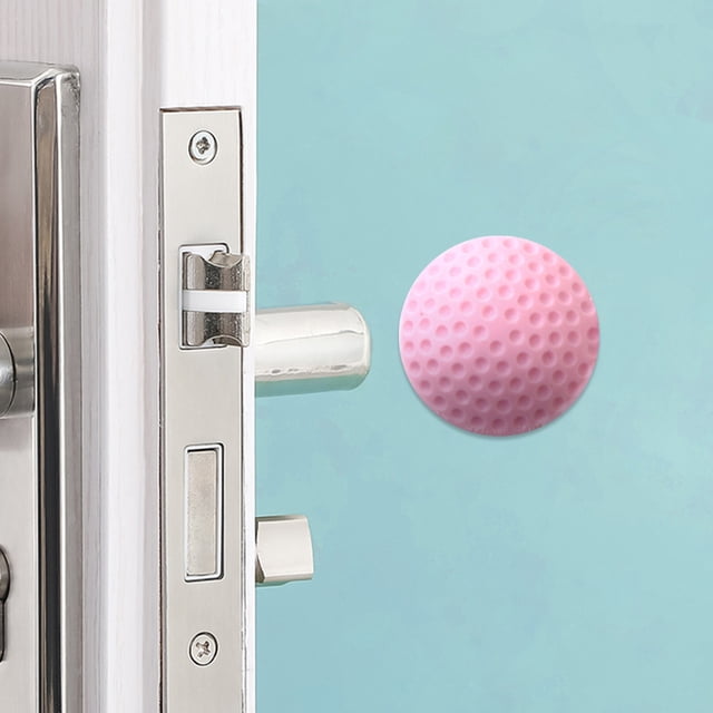 TIMIFIS Door Lock Protective Pad Rubber Silent Door Rear Collision Pad Wall Collision Ball Thickened Door Handle Pad Door Lock Protective Pad Kitchen Gadgets