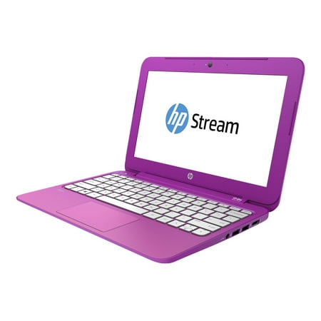 HP Stream 11-d011wm - Celeron N2840 / 2.16 GHz - Win 8.1 with Bing 64-bit - 2 GB RAM - 32 GB eMMC - 11.6&quot; 1366 x 768 (HD) - HD Graphics - micro dot pattern, orchid magenta