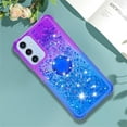 thumbnail image 3 of for Samsung Galaxy A16 with Ring Kickstand, Girls Women Bling Cute Glitter Flowing Liquid Floating Sparkle Cover Gradient Quicksand Case for Samsung Galaxy A16. JB-Purple Blue, 3 of 14