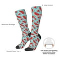 thumbnail image 4 of Hirioo Watermelon for Adult Stockings Breathable Sock Non-Pilling,Contrasting Color Design, 4 of 6