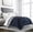 Navy/Sleet, variant on Sleep Restoration Down Alternative Comforter, Oversized, Reversible, King/Cal King, Navy/Sleet