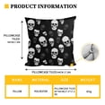 thumbnail image 3 of FOR U DESIGNS Skull Print 3 Pcs RV Dinette Cushion Covers Stretch Camper Cushion Slipcover Sofa Furniture Protector Include 1 Backrest Cover 1 Bench Cover and 1 Pillowcase, 3 of 8