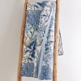 thumbnail image 4 of Levtex Home - Mahina - Throw - Coastal - Taupe, Blue and White - Quilt (50x60in.) and Sham 50x60in. - Cotton/Cotton, 4 of 4