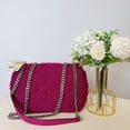 thumbnail image 2 of Tory Burch 149676 WILLA BOUCLE SMALL SHOULDER BAG IN PRICKLY PEAR, 2 of 6