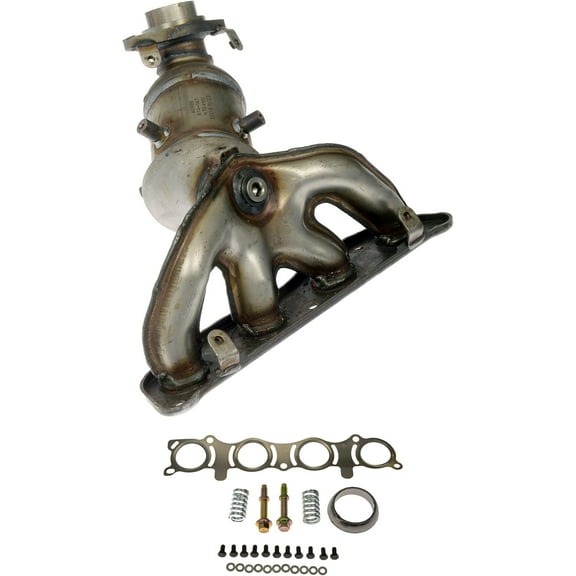 Dorman 674-147 Catalytic Converter with Integrated Exhaust Manifold for Specific Nissan Models, Natural