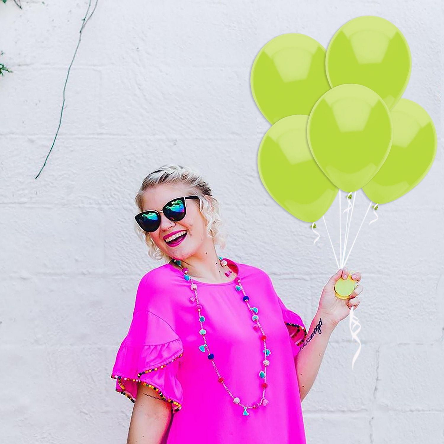 Party-Eh! Ballons en latex 15 ballons vert