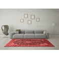 thumbnail image 3 of Ahgly Company Indoor Rectangle Medallion Red Traditional Area Rugs, 3' x 5', 3 of 4