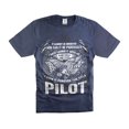 thumbnail image 3 of Mens Pilot T-shirt Pilot Patriotic T-Shirt Pilot Title Inherited Shirt Pilot Birthday Christmas Tee, 3 of 6