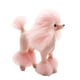 thumbnail image 3 of Serie de artesanías de animales de simulación, perro de peluche, caniche, caniche multicolor, 3 of 6