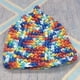 thumbnail image 4 of Gorro de invierno cálido y liso para muñeca, gorro suave de punto, accesorio de ropa para muñeca, 1/3 Floral, 4 of 8
