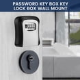 thumbnail image 3 of Fireproof Box With Key Lock Key Safe Box Wall Mounted Key Lock Box 4 Digit Combination Key Storage Box For Indoor Outdoor Home Offices, 3 of 7