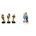 thumbnail image 1 of Estatuas de pensadores,Estatuas de pensadores,esculturas de arte abstracto para mesa,Letrero de mesa,Decoración de escritorio acrílica,rincón navideño,decoración del hogar,Decoración de, 1 of 8