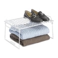 thumbnail image 1 of Étagère Utilitaire Empilable à Grille Blanche, 1 of 1
