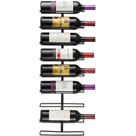 Sorbus Wall Mount Wine Rack (Holds 9 Bottles)