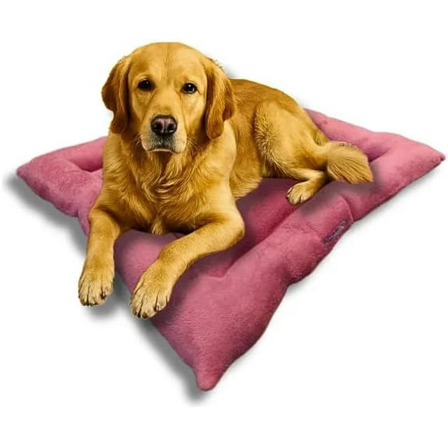 Cama Para Perro Q Perrón Para Raza Grande Color Rosa