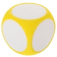 thumbnail image 1 of FELTECHELECTR Dados de espuma grandes de borrado en seco, dados de espuma en blanco para dibujar libremente, dados en blanco para juegos de bricolaje, juguetes para fiestas, 1 of 4