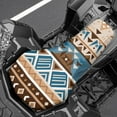 thumbnail image 3 of Yuyamidu Tribal Aztec ATV Seat Cover Soft Anti-Slip 4-Wheeler Seat Covers Waterproof Breathable Elastic Polyester Fabric, Universal Fit Most ATV Four-Wheeler, 3 of 7