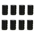 thumbnail image 2 of Walbest Aluminum Alloy Tire Valve Caps Universal Fit, 8 Pieces, Black, 2 of 8