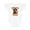 AA-White, variant on Adorable Monkey Boys or Girls Baby Bodysuit