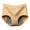 01_Khaki, variant on Womens Panties 4 Layer Leakproof Menstrual Briefs Solid Color Daily Comfort for Girls and Teens Seamless Underwear 02_Beige,XXL