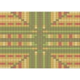 thumbnail image 1 of Ahgly Company Indoor Rectangle Patterned Light Brown Area Rugs, 2' x 3', 1 of 6