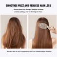 thumbnail image 5 of Forest Aesthetic Paddle Brush - Smoothing Hair Styling Tool with Ergonomic Handle, No-Pull Comfort for Long Hair, Artistic Sky Scene Pattern, 5 of 5