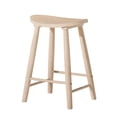 thumbnail image 1 of Maven Lane Luna Counter Stool in Light Oak Wood Finish, 1 of 6