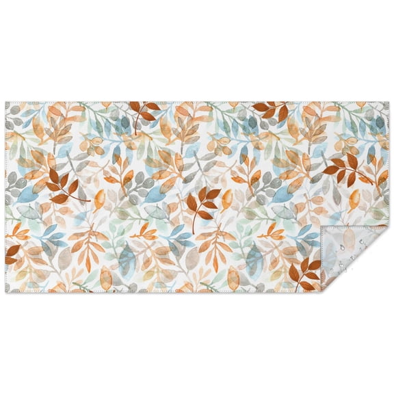 Fall Theme Tablecloth 60x120 Inch, Washable Polyester Rectangular Table Cover for Autumn Thanksgiving Party, Picnic, Indoor & Outdoor Dining Decor.