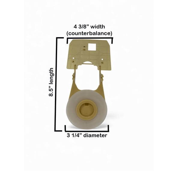 Toto Replacement for THU128 Toilet Flapper & Extra Silicone Seals for One‑Piece Toilets