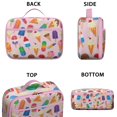 thumbnail image 3 of Ice Cream Lunch Box Men Women Women Cooler Bag Lining Portable Lightweight Lunch Cooler Bag for Daily Use Office, 3 of 6