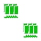 thumbnail image 1 of Brazaletes de papel Yuarrent 6 rollos para discoteca, 1 of 6