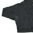 thumbnail image 3 of True Craft Women's Southern Roadtrip Cropped Heathered Grey Hoodie (XL), 3 of 3