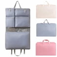 thumbnail image 2 of Popular Home Essentials, Multi Functional Compartment Travel Organizer Saving Hanging Garment Bag for Clothes Bra Underwear Socks Foldable Storage Bag, 2 of 9