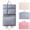 GY1, variant on Durable Hanging Garment Bag Space Saver Bag, Foldable Storage Bag with Sturdy Handle, Multi Functional Compartment Travel Organizer for Clothing Underwear Socks