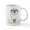 White, variant on CafePress - Ewe Is Not Fat Mug - 11 oz Ceramic Mug - Novelty Coffee Tea Cup