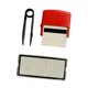 thumbnail image 2 of Sello sello tinting sello DIY Custom Professional Mini Carta Número de letra Impresión Estampilla Kit de sello de bricolaje para maestros Oficina 14 mmx38mm, 2 of 8