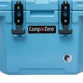 thumbnail image 6 of CAMP-ZERO 10 Liter 10.6 Quart Cooler with 2 Molded In Cup Holders, Sky Blue, 6 of 11