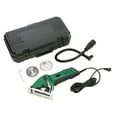 thumbnail image 5 of Rotorazer Compact Circular Saw Set with 3.35 in Blades, Dust Collector and Case, Green, 5 of 9