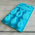 thumbnail image 2 of Toystoory Molde de silicona con forma de pez Flexible DIY para el hogar, cubitos de hielo de Chocolate, helado, gelatina, pudín, molde para Herramientas y accesorios para hornear, 2 of 6
