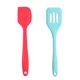 thumbnail image 1 of Juego de mini utensilios de cocina de 2 piezas: utensilios de cocina de silicona con espátulas, 1 of 5