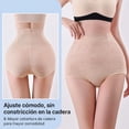 thumbnail image 4 of Fajas para el Control Diario de la Barriga para Mujer: Faja Sin Costuras de Tiro Medio con Huesos de Acero, Invisible Debajo de la Ropa, Tamaño Listo para la Oficina（XL）, 4 of 6