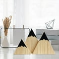 thumbnail image 2 of 3 Pcs Différentes Tailles Mini Étagère Décorative en Bois, 2 of 7