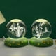 thumbnail image 2 of Lámpara de noche de cristal con forma de rosas, bola de cristal con flores 3D, ideal como regalo de Navidad para madre, pareja, niños, niñas y adolescentes (tulipán), 2 of 5